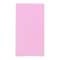 Smarty Had A Party 54 x 108 Pink Rectangular Disposable Plastic Tablecloths 96 Tablecloths, 96PK 813270-PNK-CASE - alternate 2